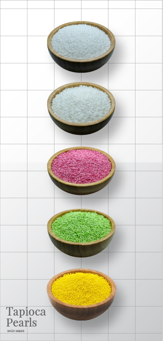 เมนูที่ทำจากสาคู